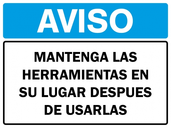 Cartel alto impacto  CE-30X40-3333